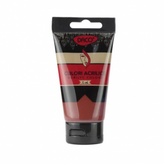 Culori acril 75ml daco siena arsa cu375sa Culori acril 75ml daco siena arsa cu375sa