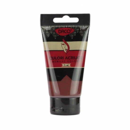 Culori acril 75ml daco umbra arsa cu375ua Culori acril 75ml daco umbra arsa cu375ua