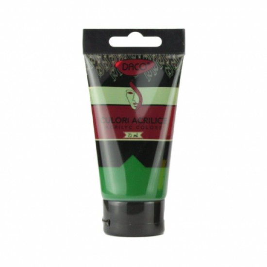 Culori acril 75ml daco verde sap cu375vs Culori acril 75ml daco verde sap cu375vs