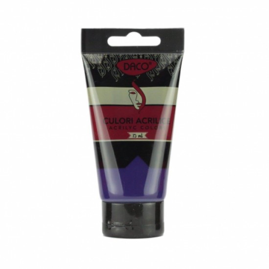 Culori acril 75ml daco violet cu375vi Culori acril 75ml daco violet cu375vi