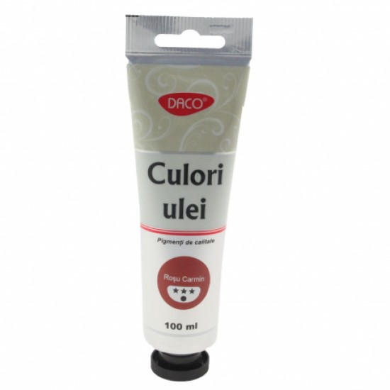 Culori ulei 100ml daco rosu carmin cu 4100 Culori ulei 100ml daco rosu carmin cu 4100