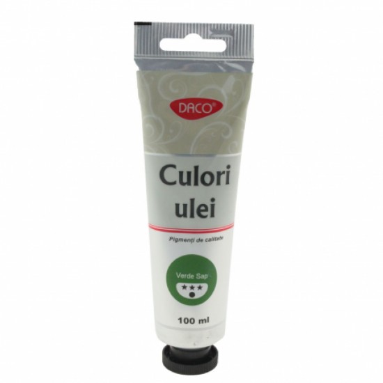 Culori ulei 100ml daco verde sap cu4100 Culori ulei 100ml daco verde sap cu4100