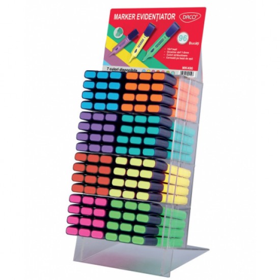 Display marker evidentiator daco 96 buc Display marker evidentiator daco 96 buc