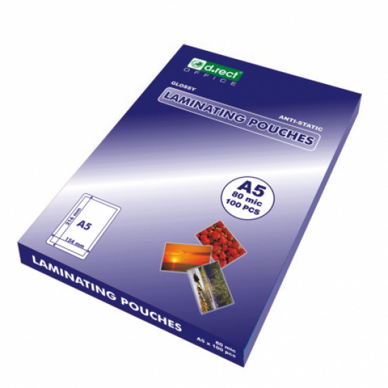 Folie laminare a5 80 microni 100/top Folie laminare a5 80 microni 100/top