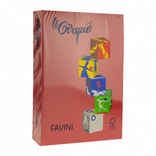 Hartie colorata A3, 80g/mp 500 de coli-Favini 209, rosu Hartie colorata A3, 80g/mp 500 de coli-Favini 209, rosu