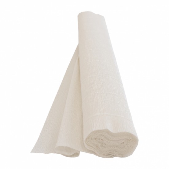 Hartie floristica alba, 50x250cm 180g Hartie floristica alba, 50x250cm 180g