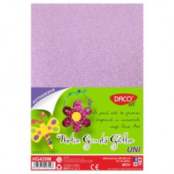 Hartie gumata aa glitter 20x30cm 10coli Daco hg420m Hartie gumata aa glitter 20x30cm 10coli Daco hg420m
