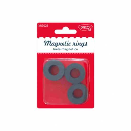Magneti tip inel 25mm set 6 daco mg025 Magneti tip inel 25mm set 6 daco mg025