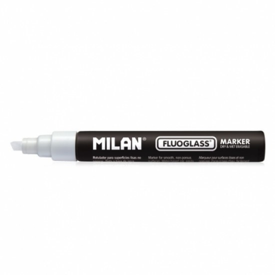 Marker pentru sticla fluoglass alb milan Marker pentru sticla fluoglass alb milan