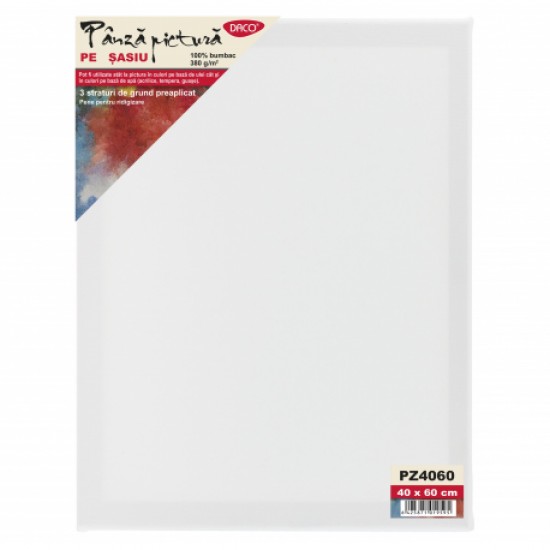 Panza pictura pe sasiu 40x60cm daco pz4060 Panza pictura pe sasiu 40x60cm daco pz4060