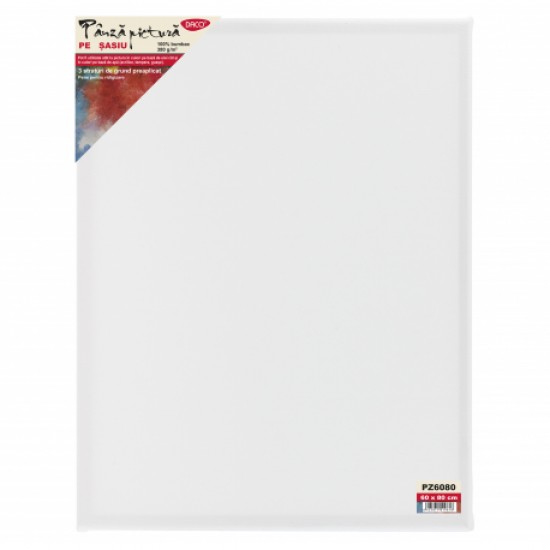 Panza pictura pe sasiu 60x80cm daco pz6080 Panza pictura pe sasiu 60x80cm daco pz6080