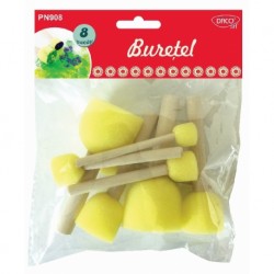 Pensule burete set 8 buretel daco pn908 Pensule burete set 8 buretel daco pn908