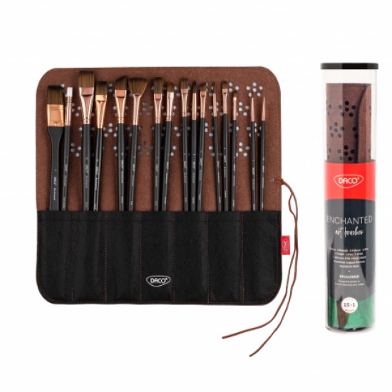 Pensule set 15+1 enchanted daco pn2916 Pensule set 15+1 enchanted daco pn2916