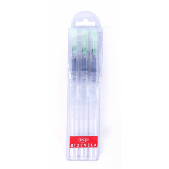 Pensule set 3 cu rezervor rotunde pn603r Pensule set 3 cu rezervor rotunde pn603r
