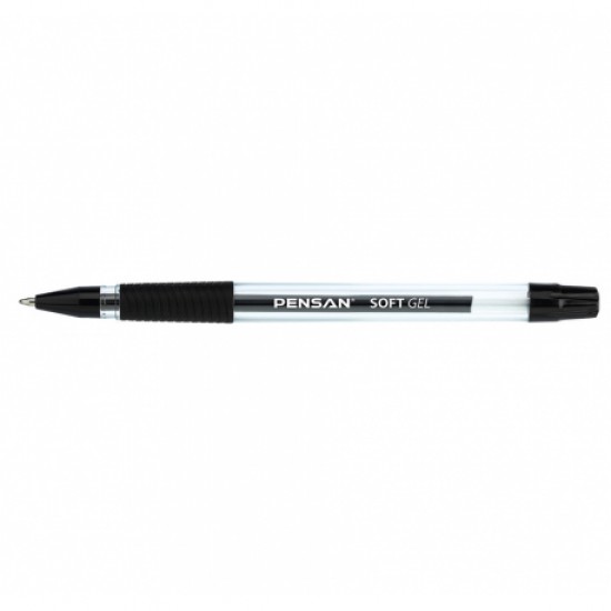 Pix pensan soft gel 0.7mm negru Pix pensan soft gel 0.7mm negru