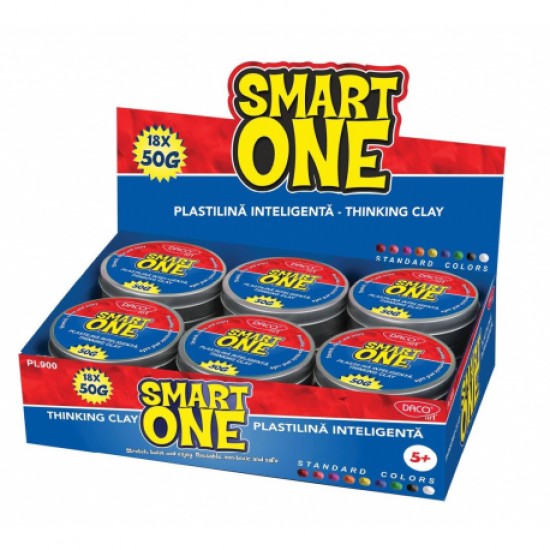 Plastilina inteligenta 50g smart one pl900 daco Plastilina inteligenta 50g smart one pl900 daco
