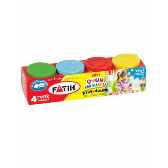 Plastilina usoara modeling dough neon 4 x 50 g fatih Plastilina usoara modeling dough neon 4 x 50 g fatih