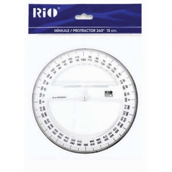 Raportor 15 cm 360gr rio 509 Raportor 15 cm 360gr rio 509