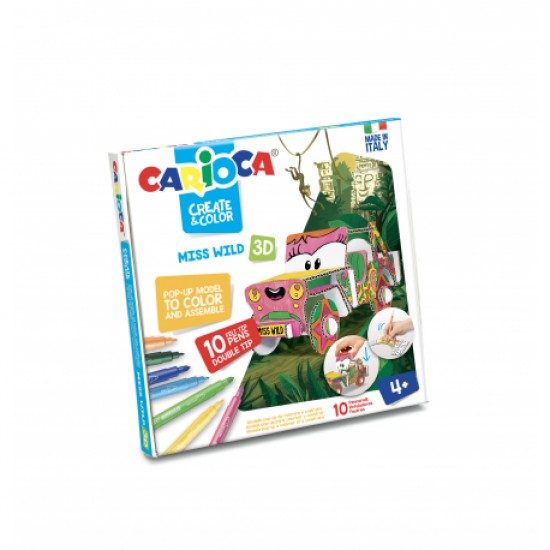 Set 3d + 10 carioci ms.wild carioca Set 3d + 10 carioci ms.wild carioca