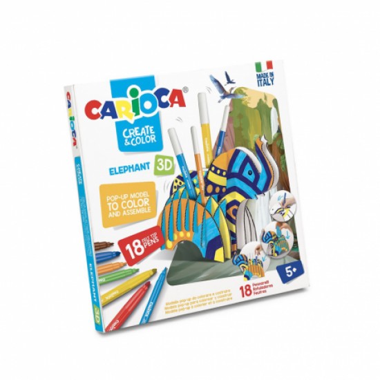 Set 3d + 18 carioci elefant carioca Set 3d + 18 carioci elefant carioca