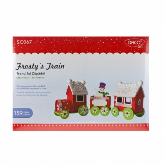 Set creativ - sc067 trenul lui zapadel daco Set creativ - sc067 trenul lui zapadel daco