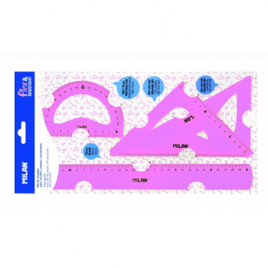 Set geometrie roz milan Set geometrie roz milan