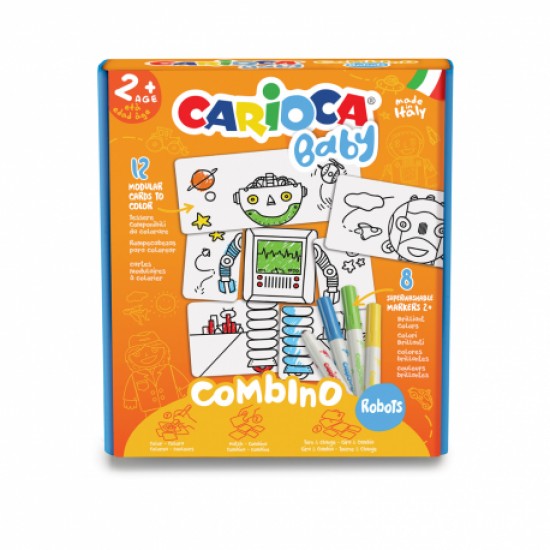Set puzzle+ 8 carioci robots carioca Set puzzle+ 8 carioci robots carioca