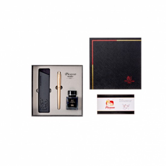 Set stilou + calimara picasso 9666au Set stilou + calimara picasso 9666au