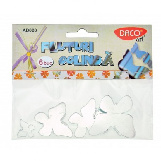Accesorii craft - ad020 fluturi oglinda Accesorii craft - ad020 fluturi oglinda