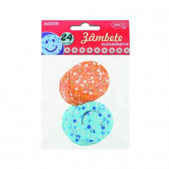Accesorii craft - ad056 zambete autoadeziv textil Accesorii craft - ad056 zambete autoadeziv textil