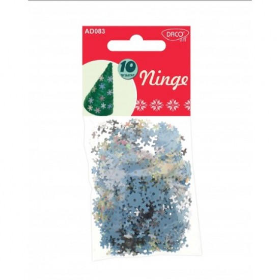 Accesorii craft - ad083 paiete plastic ninge daco Accesorii craft - ad083 paiete plastic ninge daco