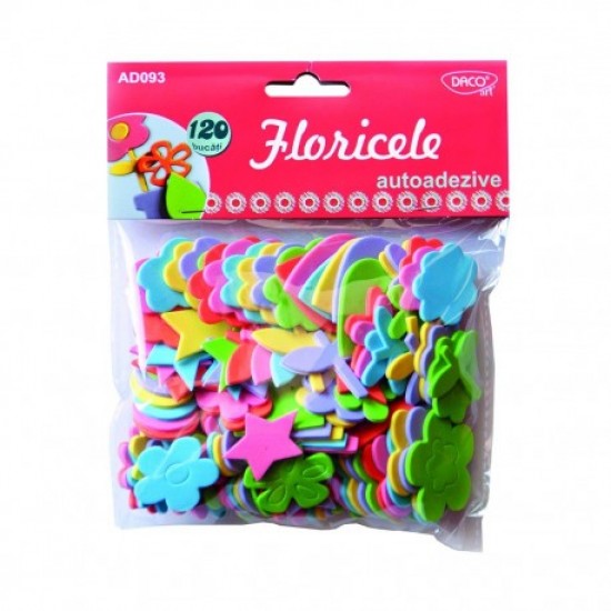 Accesorii craft - ad093 floricele spuma aa daco Accesorii craft - ad093 floricele spuma aa daco