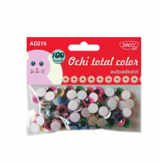 Accesorii craft - ad216 ochi total color daco Accesorii craft - ad216 ochi total color daco