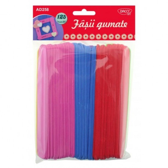 Accesorii craft - ad258 fisii gumate daco Accesorii craft - ad258 fisii gumate daco