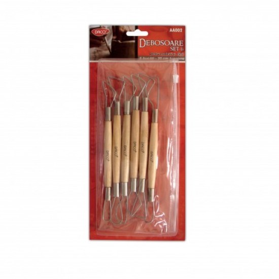 Accesorii modelaj-debosoare set 6 daco aa002 Accesorii modelaj-debosoare set 6 daco aa002
