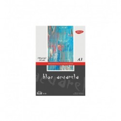 Bloc a3 acuarela 190gr 24 file daco bd319 Bloc a3 acuarela 190gr 24 file daco bd319