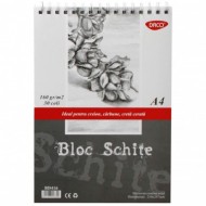 Bloc a4 schite 160gr  30 file daco bd416 Bloc a4 schite 160gr  30 file daco bd416