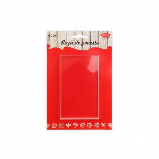 Bloc acrilic baza de poveste daco bc001 Bloc acrilic baza de poveste daco bc001