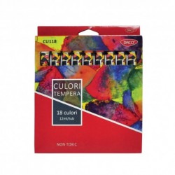Culori tempera 18c daco cu118 Culori tempera 18c daco cu118