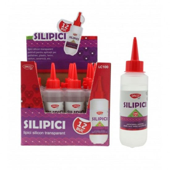 Lipici silicon 100 ml silipici daco