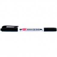 Marker cd/dvd doua capete daco negru mk301 Marker cd/dvd doua capete daco negru mk301