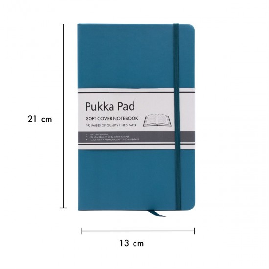 Agenda Pukka Pad Signature PU coperta soft A5 dictando, 192 pag, 80 g, FSC, 21.5 x 13.5 cm 7752-SIG