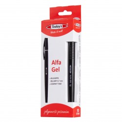 Pix TODAYS ALFA ROLLER GEL, negru, 0.7 mm 79231 Pix TODAYS ALFA ROLLER GEL, negru, 0.7 mm 79231