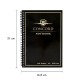 Agenda Pukka Pad Concord A5 cu spirala, 140 pagini, hartie Premium 100 gsm, cu microperforatii, negru 8959-CON Agenda Pukka Pad Concord A5 cu spirala, 140 pagini, hartie Premium 100 gsm, cu microperforatii, negru 8959-CON