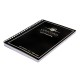 Agenda Pukka Pad Concord A5 cu spirala, 140 pagini, hartie Premium 100 gsm, cu microperforatii, negru 8959-CON Agenda Pukka Pad Concord A5 cu spirala, 140 pagini, hartie Premium 100 gsm, cu microperforatii, negru 8959-CON