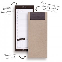 Magnetic To Do List, Pukka Pad 60 file hartie premium 100gsm, dimensiune 9.1 cm X 21.6 cm, Dots 9118-CD
