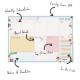 Planner saptamanal, nedatat, 60 file hartie premium 100gsm, dimensiune 29.5 cm X 21 cm Floral 9208-CD Planner saptamanal, nedatat, 60 file hartie premium 100gsm, dimensiune 29.5 cm X 21 cm Floral 9208-CD