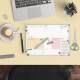 Planner saptamanal, nedatat, 60 file hartie premium 100gsm, dimensiune 29.5 cm X 21 cm Floral 9208-CD Planner saptamanal, nedatat, 60 file hartie premium 100gsm, dimensiune 29.5 cm X 21 cm Floral 9208-CD