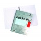 Caiet cu spirala dubla Pukka Pad Metalic Editor A4+ 100 pagini, coperti tari EM003