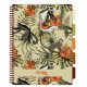 Caiet cu spirala si separatoare, STRIGO PADS Project Book TROPICAL, A4, Matematica, PADS060